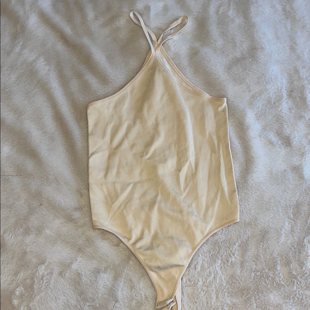Cream bodysuit